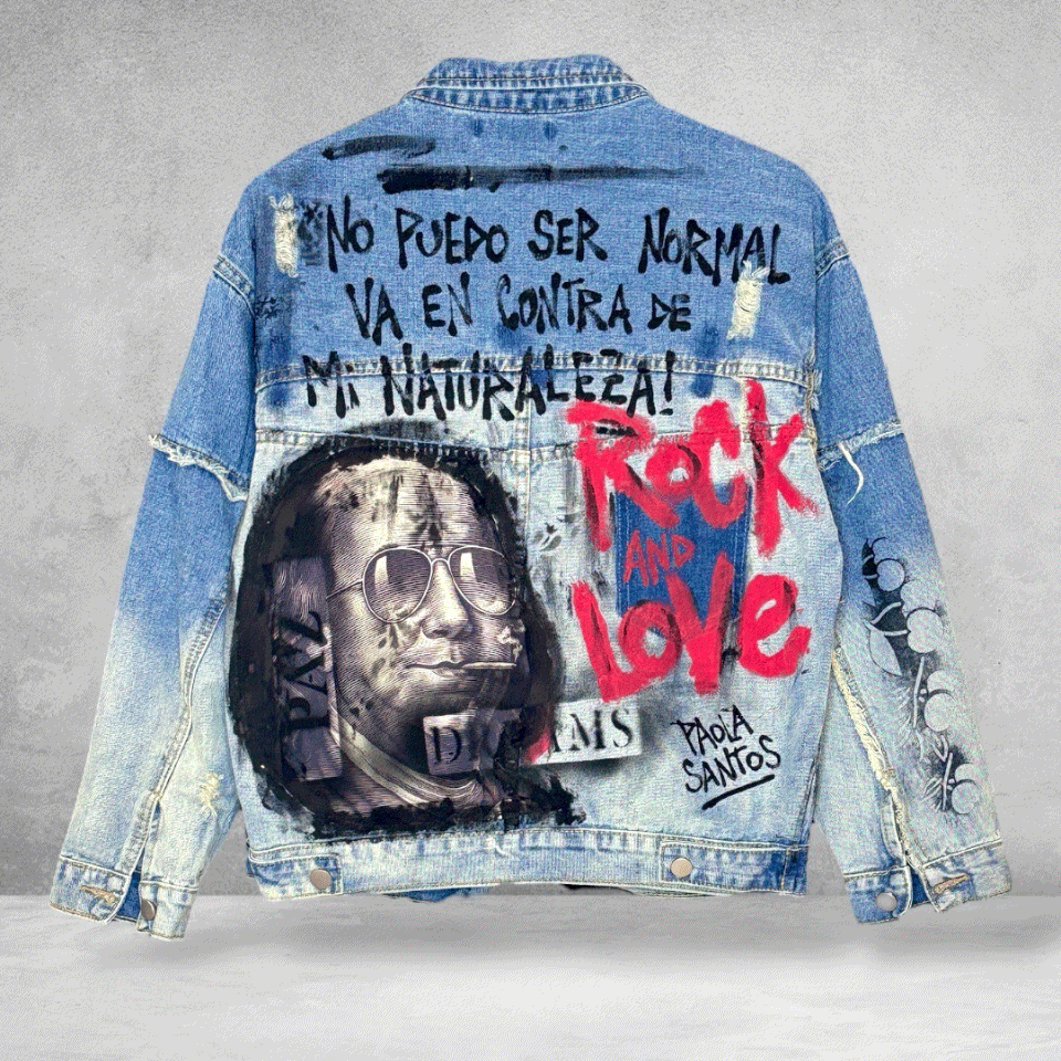 Campera intervenida “No puedo ser normal”