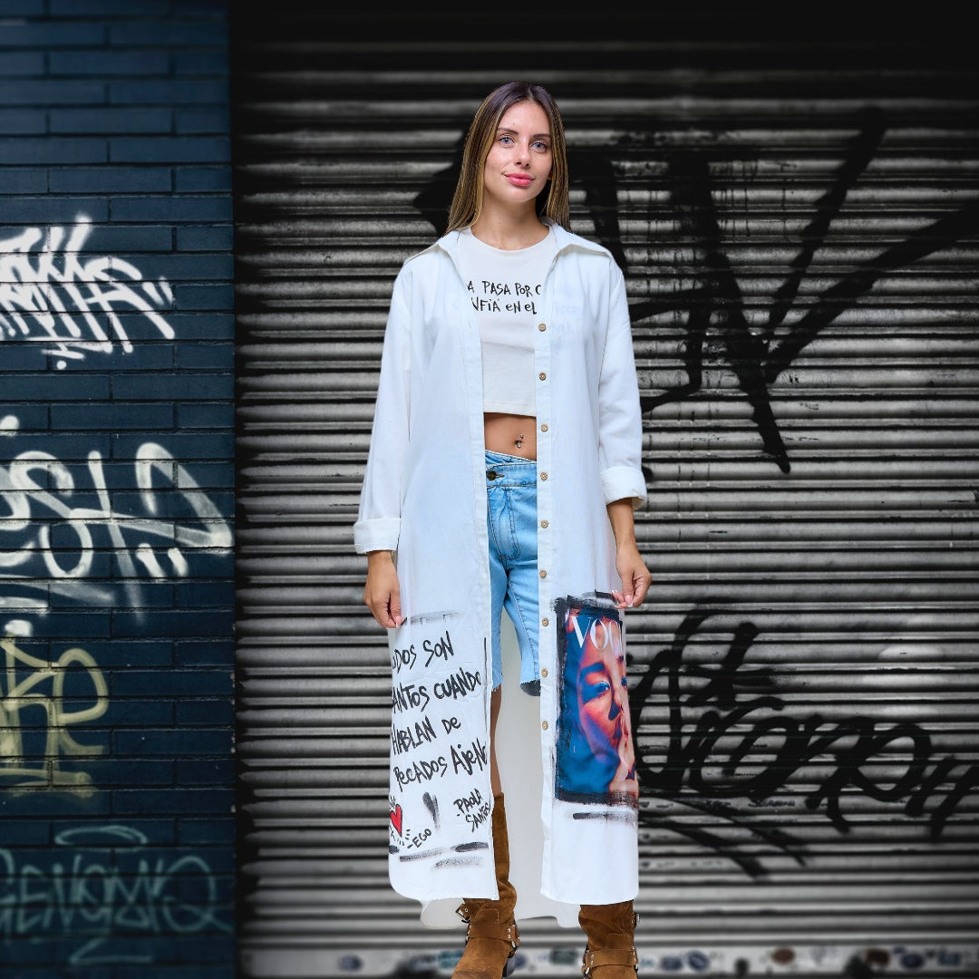 Maxi camisa