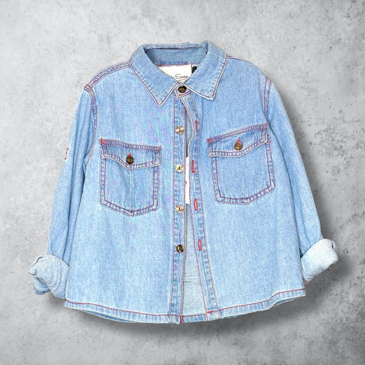 Sobre camisa de jean