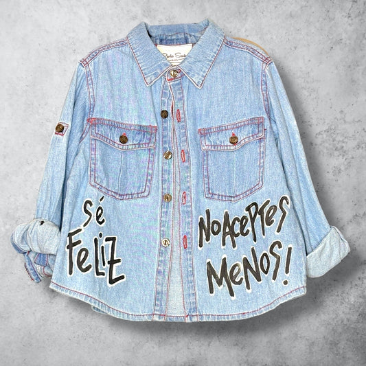 Sobre camisa de jean