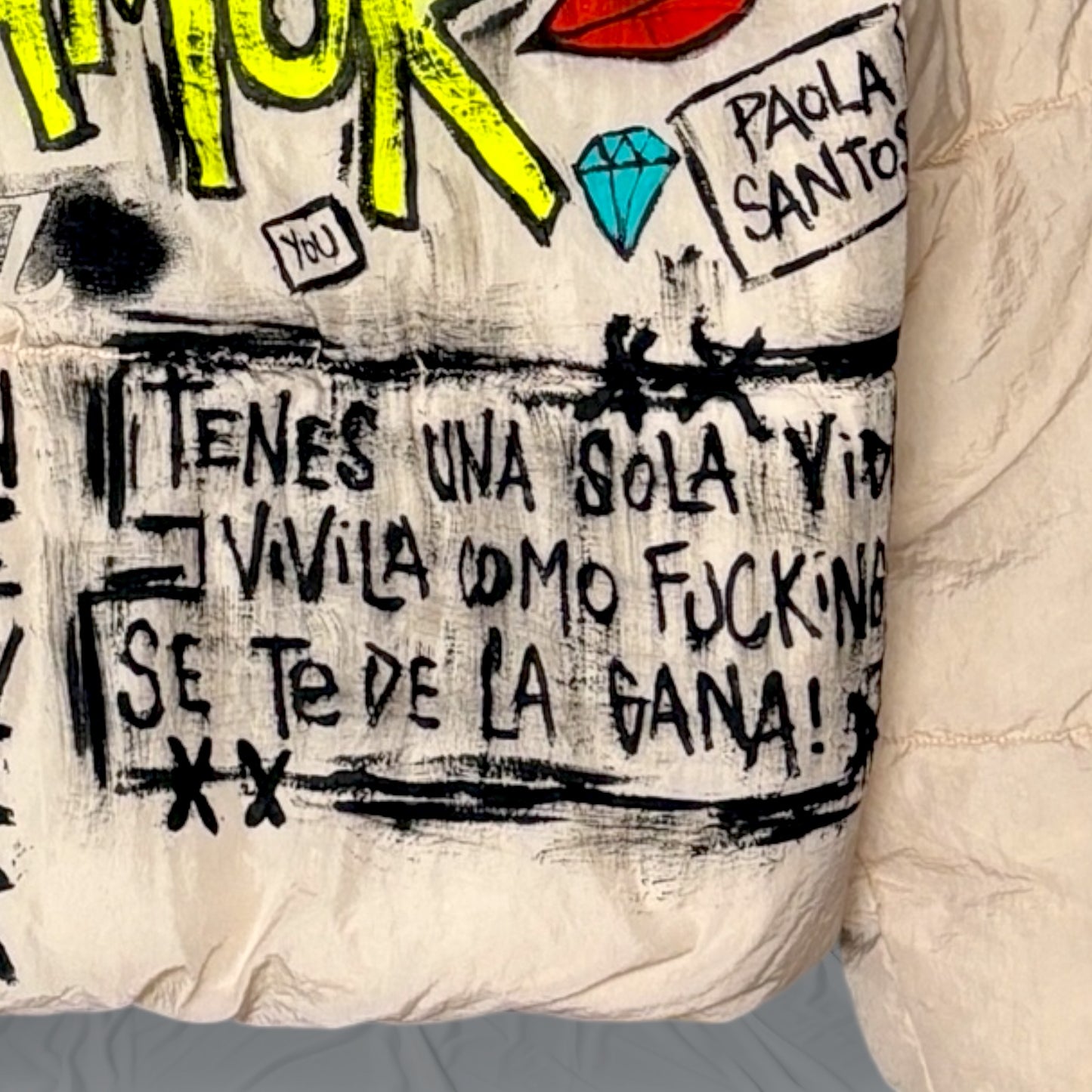 Campera inflada