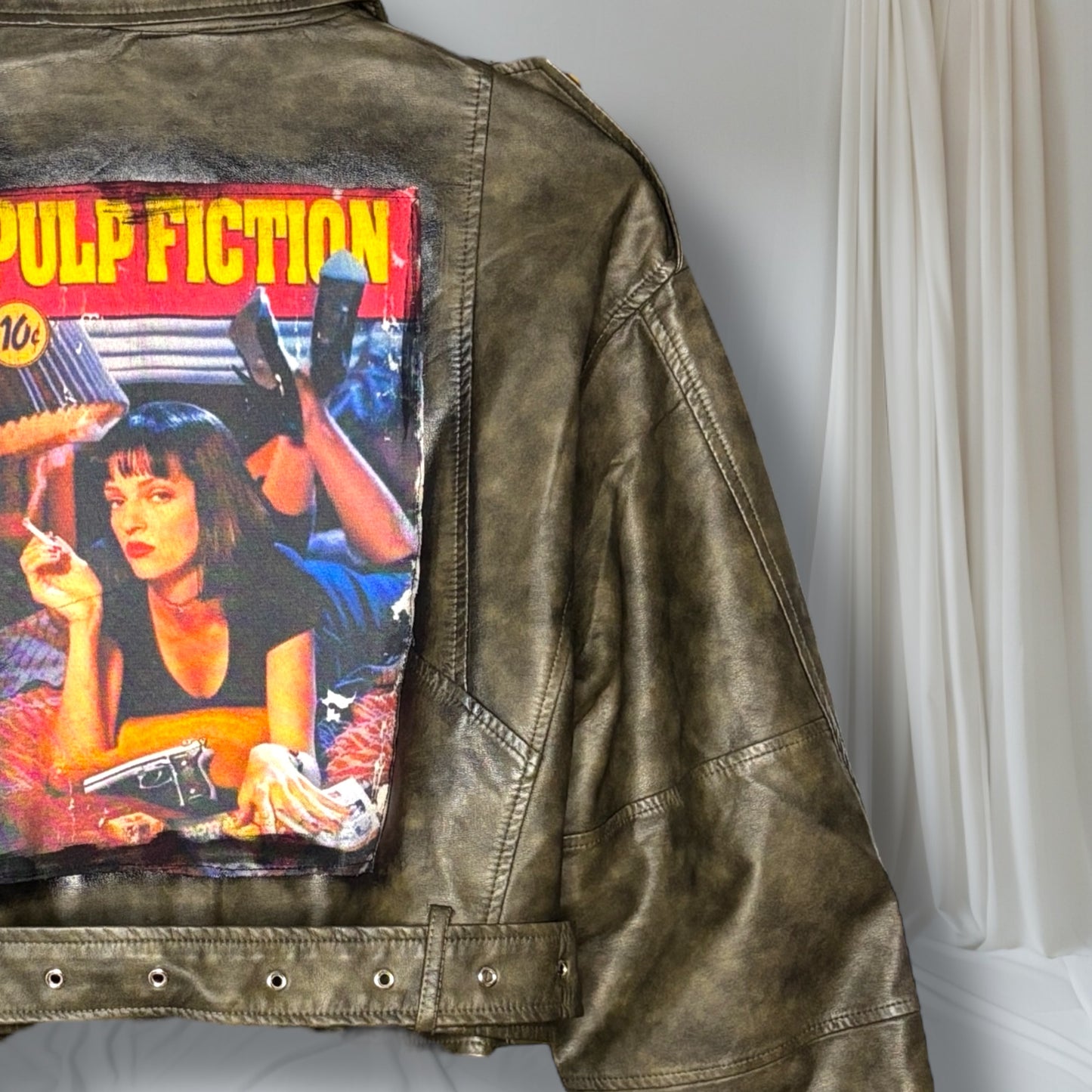 Campera “Pulp Fiction” en cuero ecológico