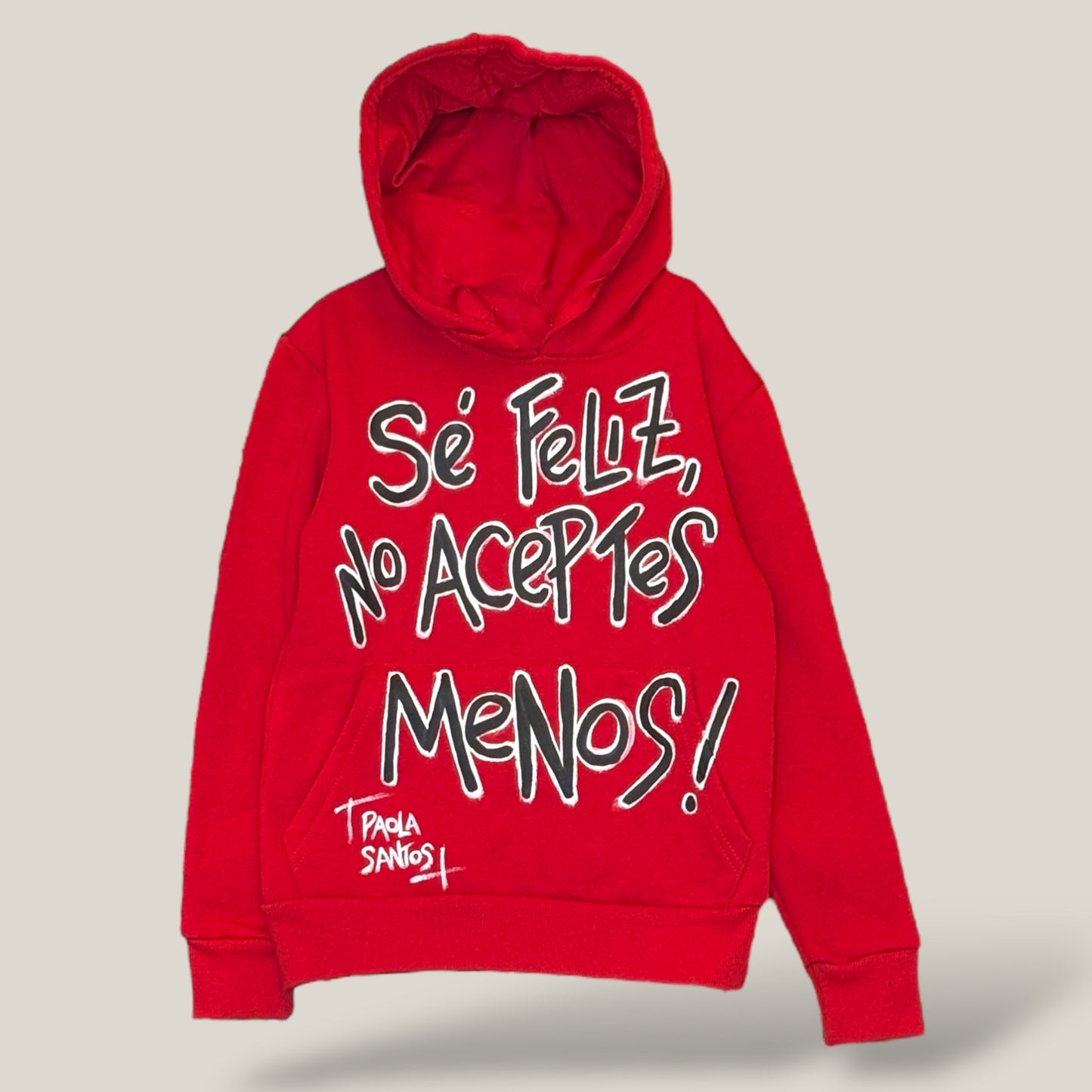 Hoodie Kids “Sé feliz, no aceptes menos”