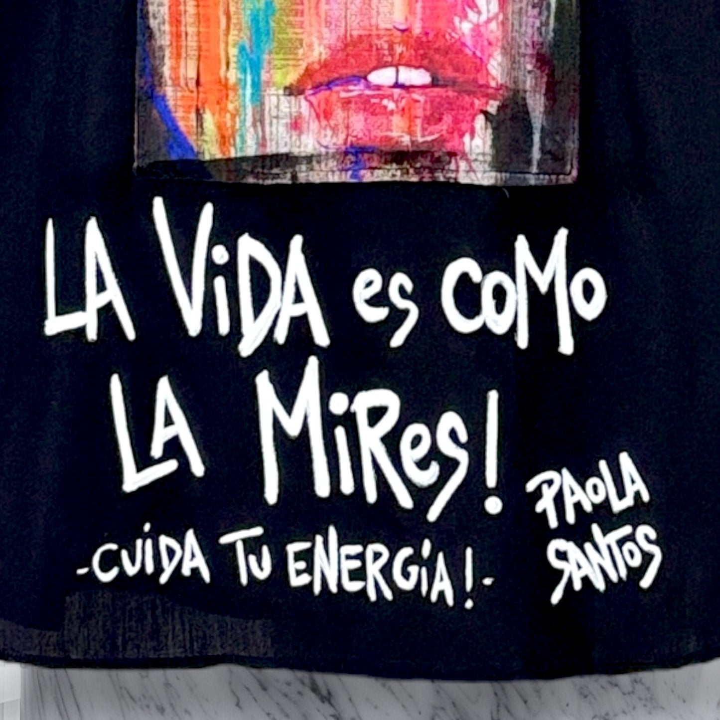 Camisa Popelina Oversize – La vida es como la mires