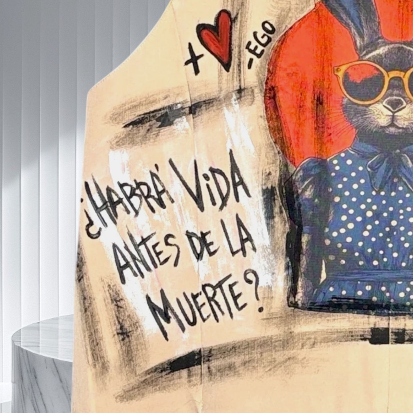 Chaleco Sastrero Intervenido – “¿Habrá vida antes de la muerte?”