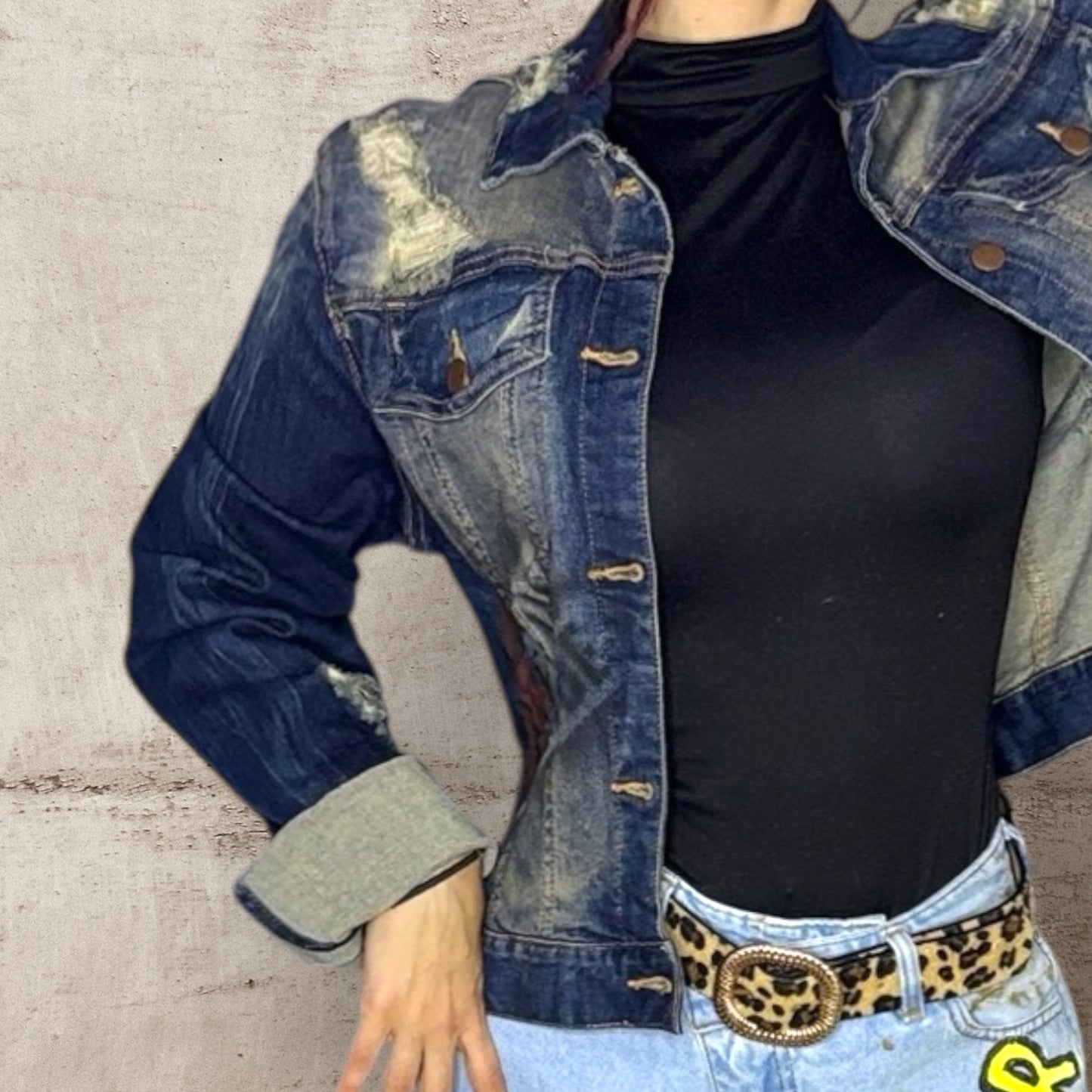Campera intervenida “No te rindas ahora” – Paola Santos