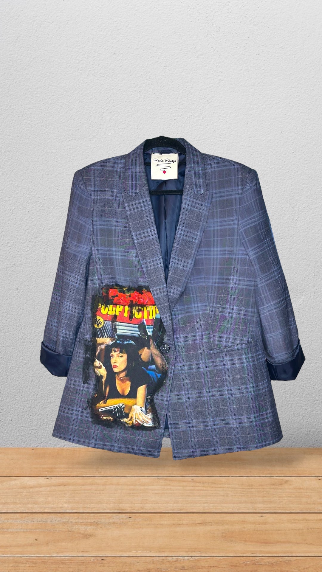 🖤 Blazer Escocés "Pulp Fiction"