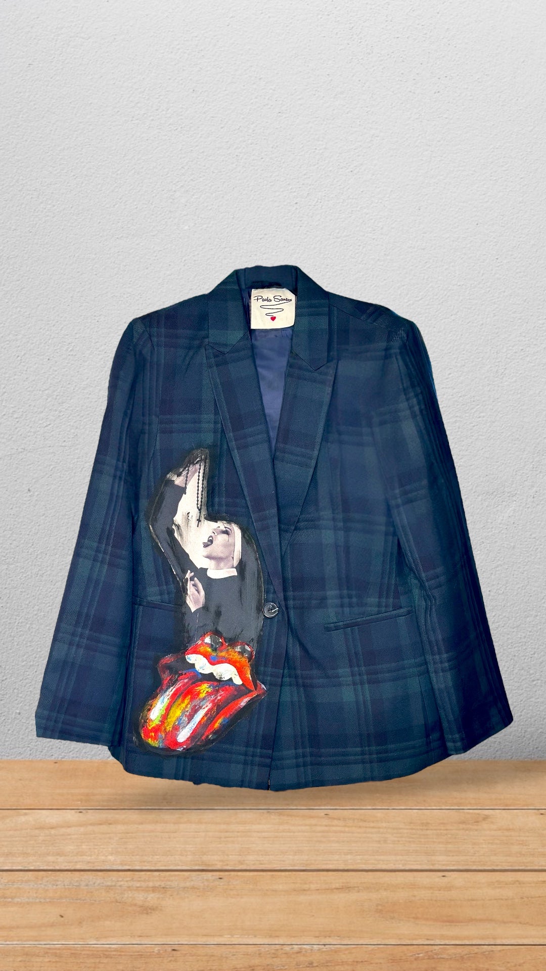 🖤 BLAZER ESCOCÉS “ROCK & MUSE”