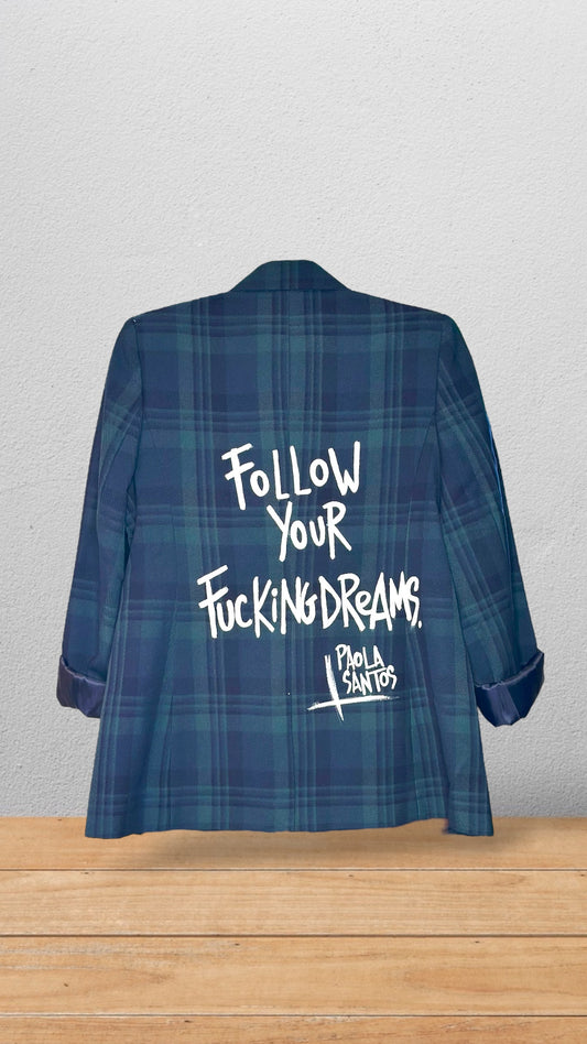 🖤 Blazer Escocés "Your dreams"