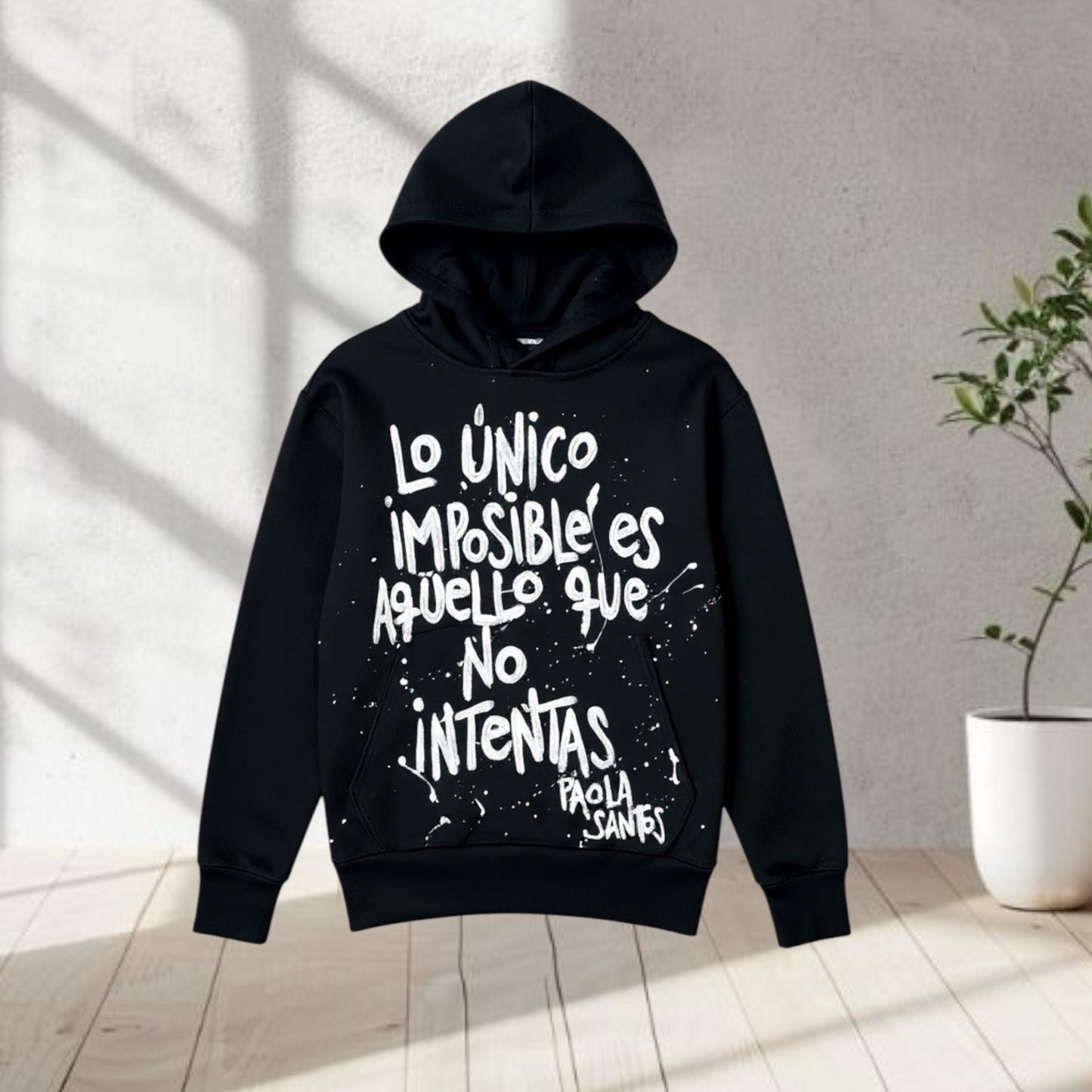 🖤 HOODIE KIDS “LO ÚNICO IMPOSIBLE”