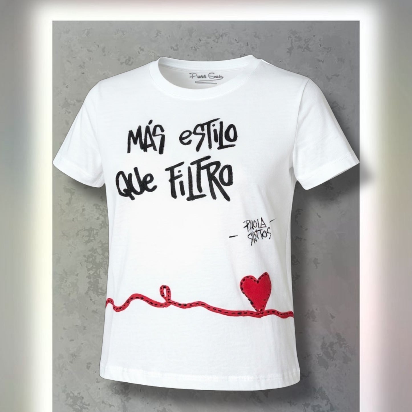 🔥 Remera “Más estilo que filtro”- kids