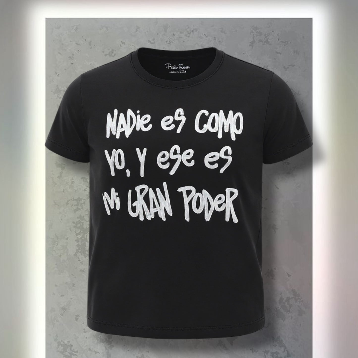 ♥️ Remera Kids “Nadie es como yo” — Mi gran poder