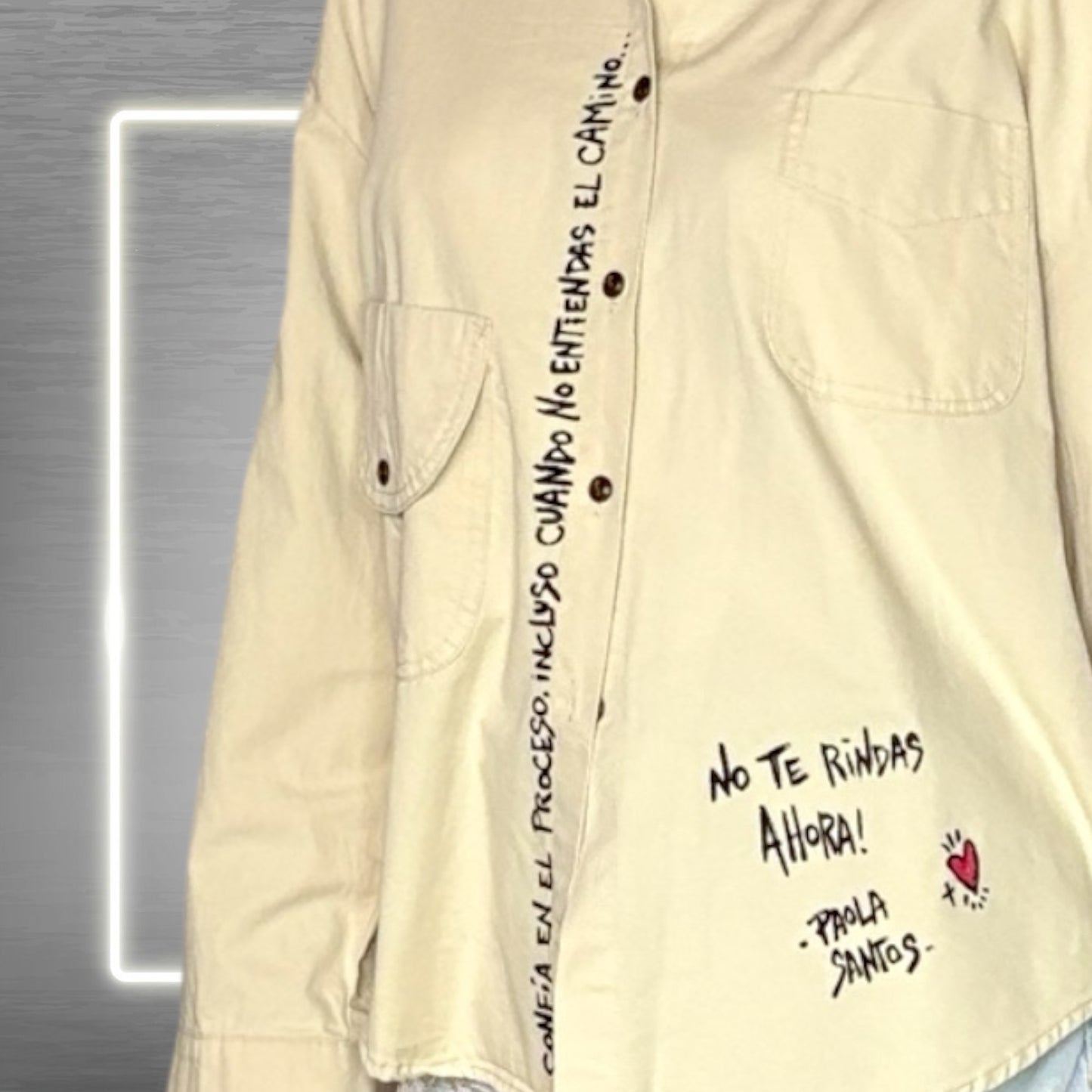 Camisa “No te rindas ahora”