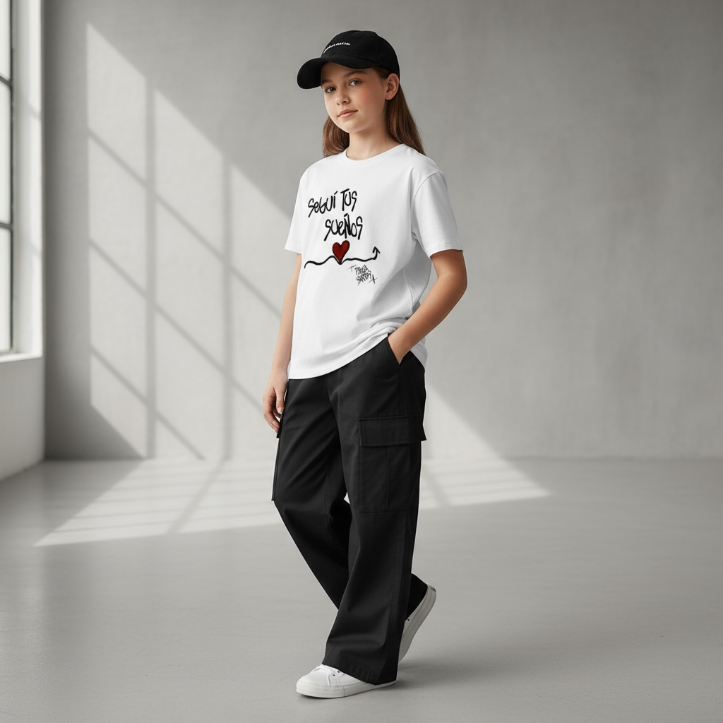🖤 Reme “Seguí tus sueños” – Kids Oversize