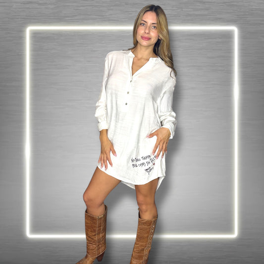 Camisa "No tengo tiempo para cosas sin alma"