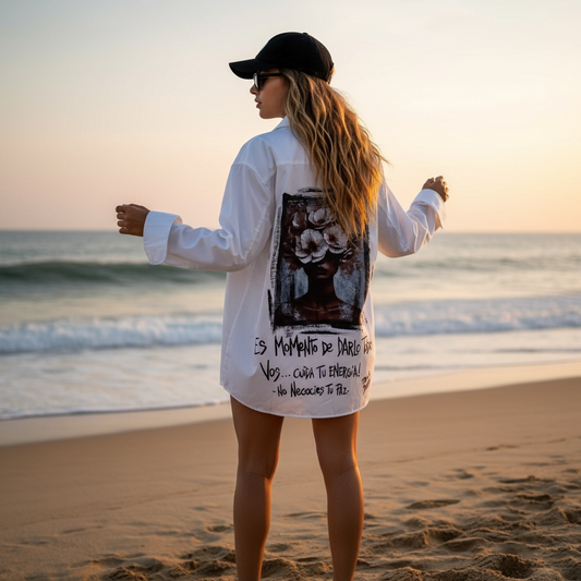 🖤 CAMISA “ES MOMENTO DE DARLO TODO POR VOS”