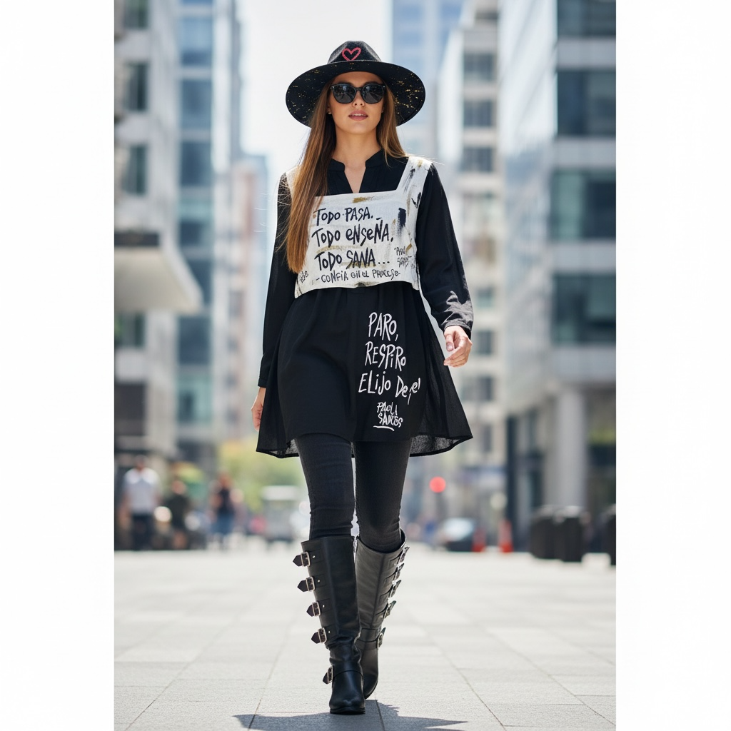 Top de Lino Intervenido – Edición Frases