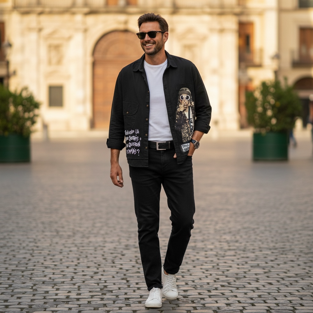 Camisa de Denim Liviano "Estás teniendo la vida que querés o la que quieren los demás?"