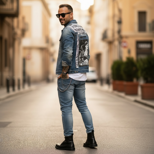 Campera de Jean Unisex - "La energía de una persona te puede decir más que sus palabras"