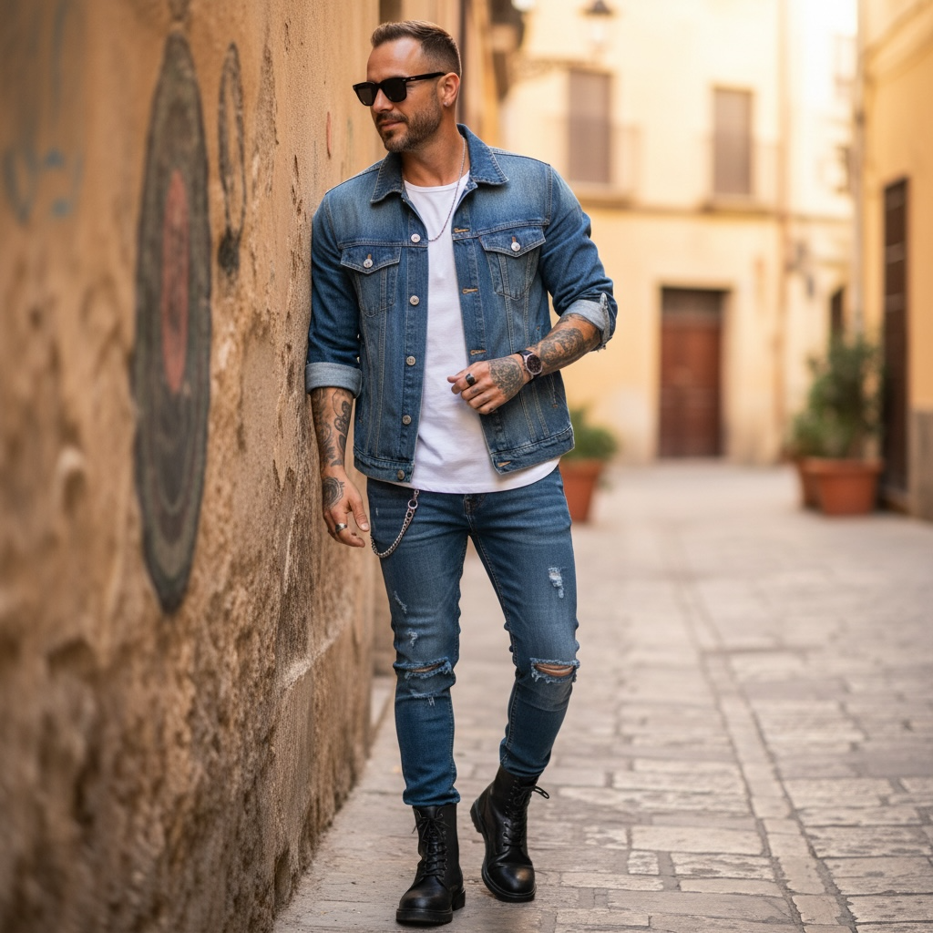 Campera de Jean Unisex - "La energía de una persona te puede decir más que sus palabras"