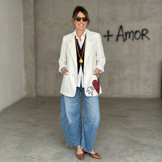 Blazer sastrero "Estás teniendo la vida que querés o la que quieren los demás?"