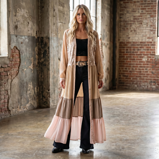 Kimono Largo Patchwork ReivnentArte