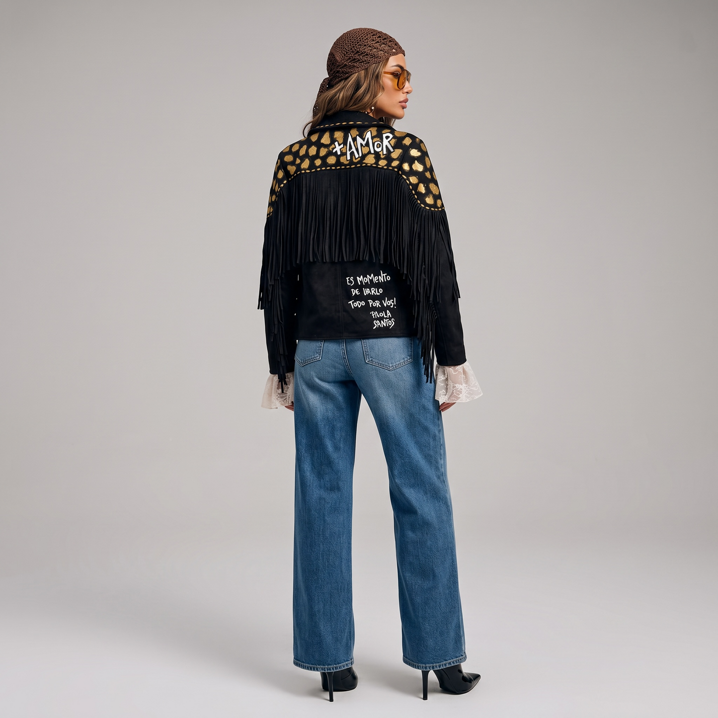 Campera Agamuzada "Es momento de darlo todo por vos"- PREVENTA