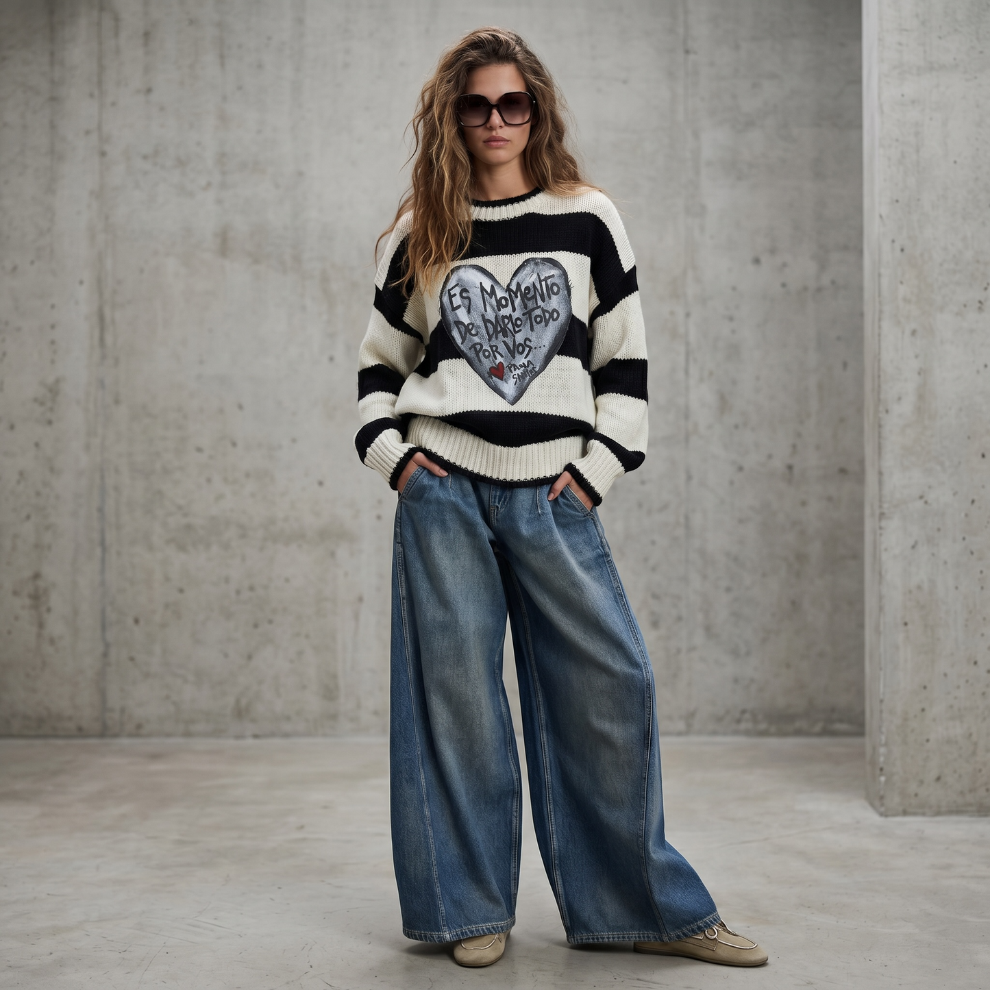 Sweater "Es momento de darlo todo por vos" – Edición Única