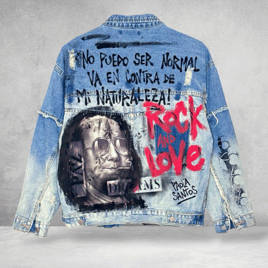 Campera intervenida “No puedo ser normal”