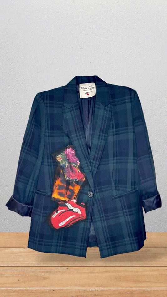 🖤 Blazer Escocés "Your dreams"