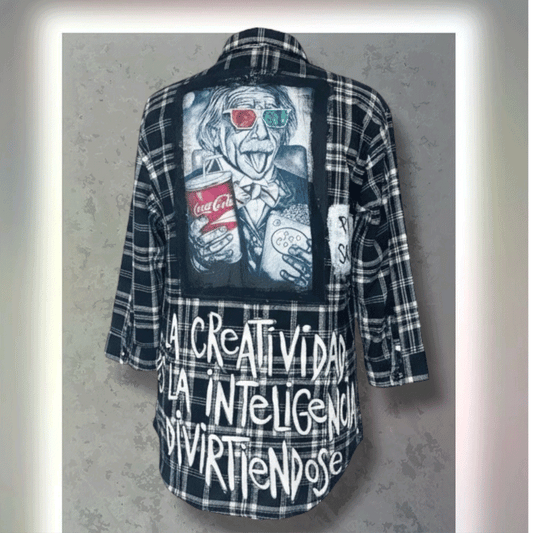 🎨 Camisa Kids “Einstein Pop”