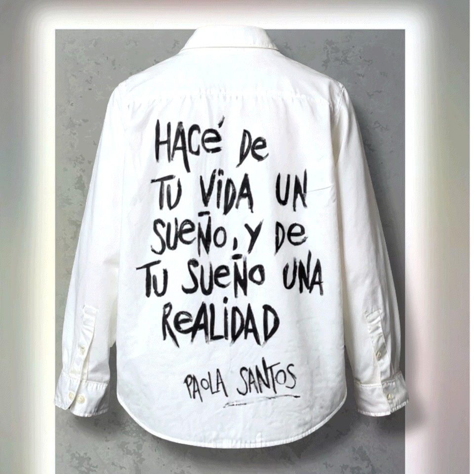 🩶 Camisa Kids “Hacé de tu vida un sueño”