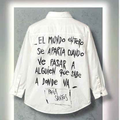 🖤 Camisa Kids +Amor x Paola Santos