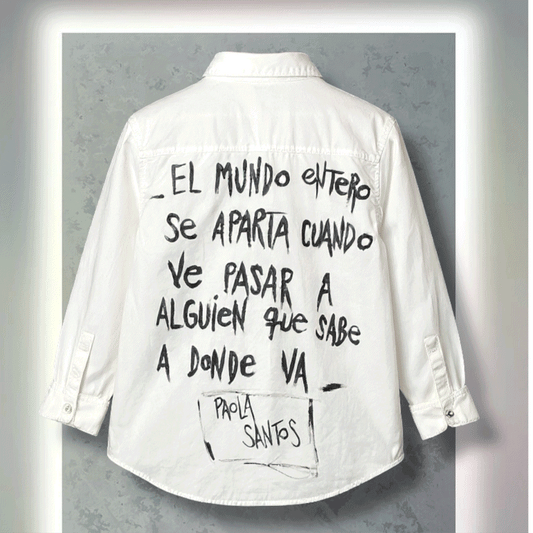 🖤 Camisa Kids +Amor x Paola Santos