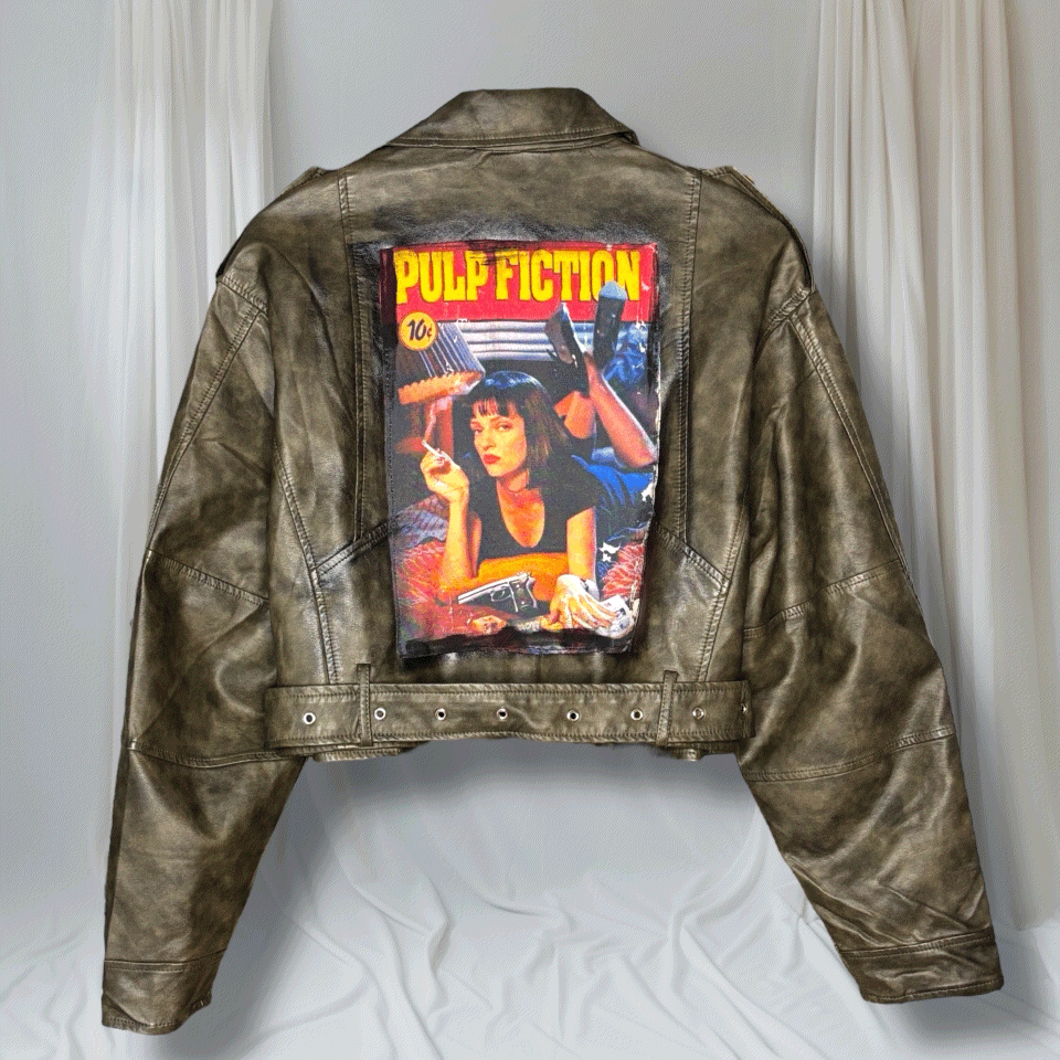 Campera “Pulp Fiction” en cuero ecológico