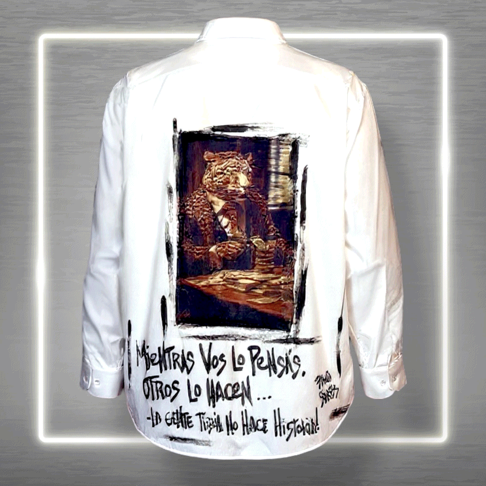 CAMISA “MIENTRAS VOS LO PENSÁS, OTROS LO HACEN”