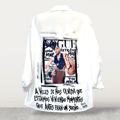 Camisa Oversize Popelina Blanca – Vogue Dream