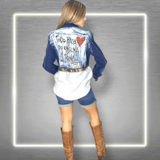 🖤 Campera “Todo pasa, todo enseña, todo sana”