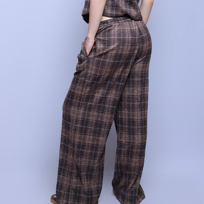 Pantalón Plaid Atelier