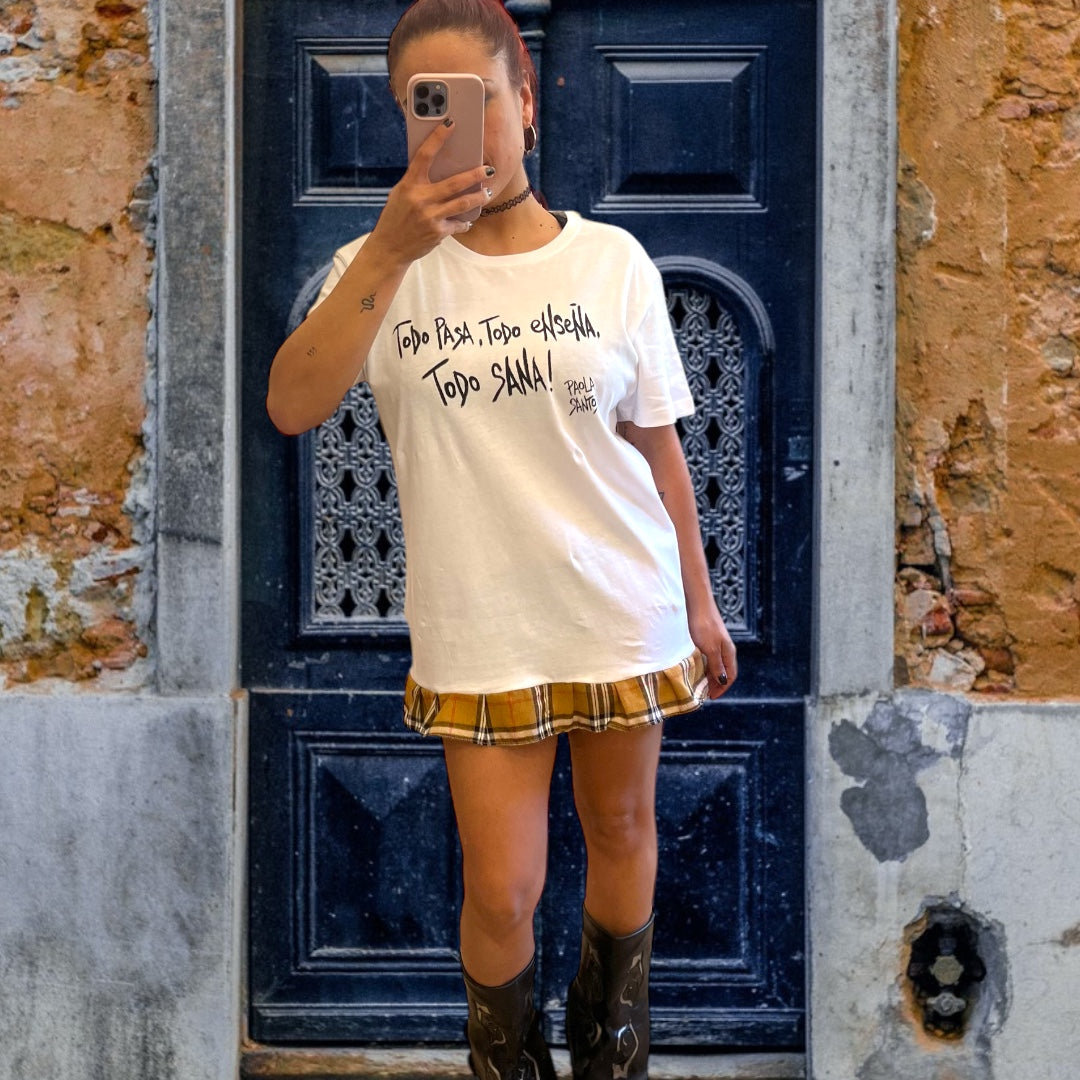 Remera con aplique