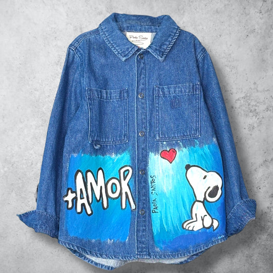 Sobre camisa de jean