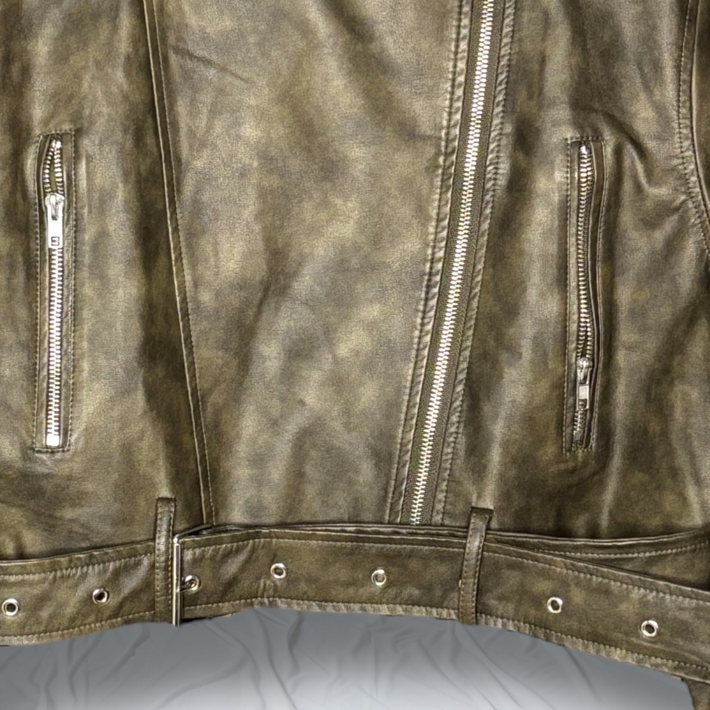 Campera “Playboy” en cuero ecológico