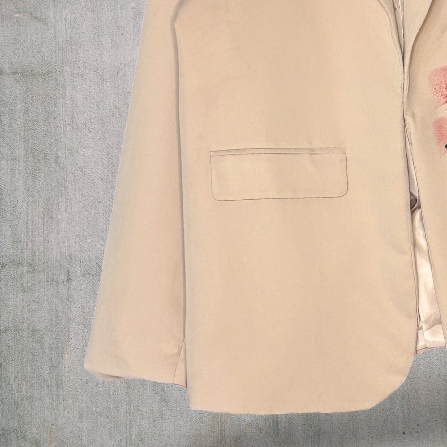 Blazer “Amor” pintado a mano