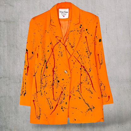 Blazer “La Vida que Queres” pintado a mano