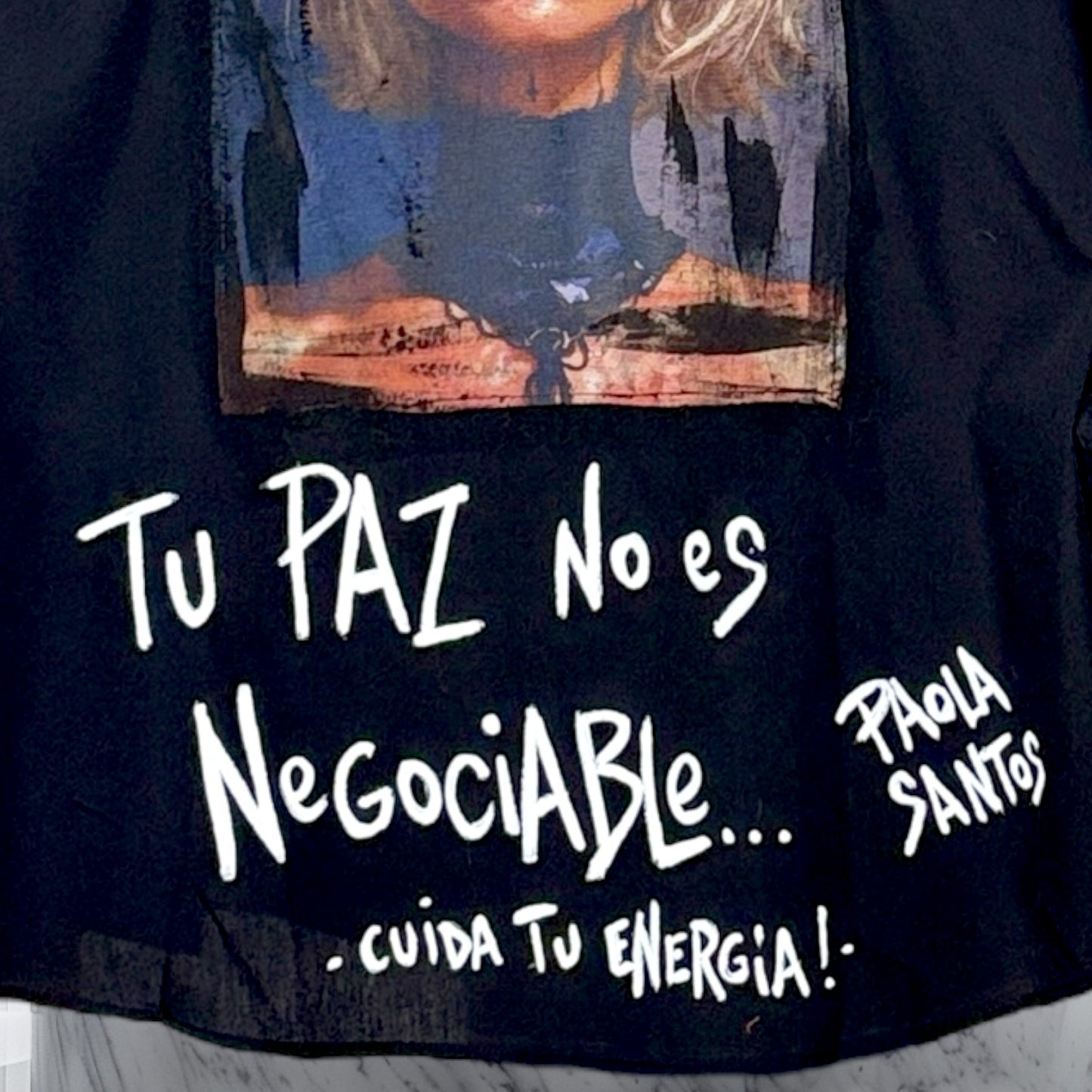 Camisa Oversize en Popelina – “Tu paz no es negociable”