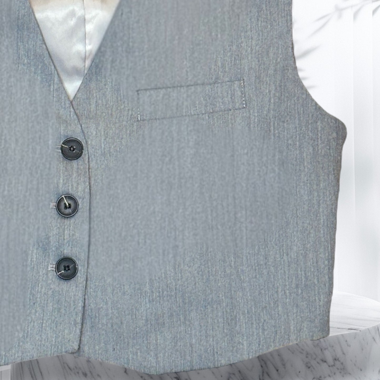Chaleco Urbano Oversize Gris – Follow Your Fucking Dreams