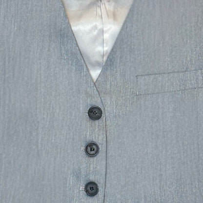 Chaleco Urbano Oversize Gris – Follow Your Fucking Dreams