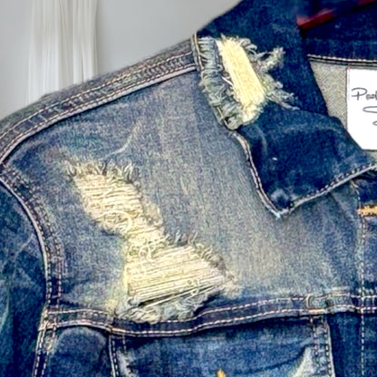 Campera intervenida “No te rindas ahora” – Paola Santos