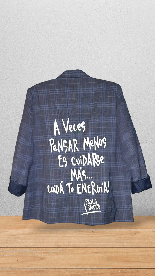 🖤 Blazer Escocés "Pulp Fiction"