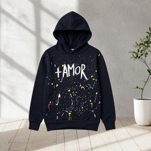 🖤 HOODIE KIDS +AMOR / NO TE COMPARES